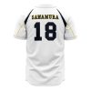 Eijun Sawamura Siedo High AOD AOP Baseball Jersey AOP Baseball Jersey BACK Mockup - Anime Jersey Shop