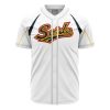 Eijun Sawamura Siedo High AOD AOP Baseball Jersey AOP Baseball Jersey FRONT Mockup - Anime Jersey Shop
