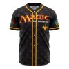 Elements of Magic the Gathering AOP Baseball Jersey FRONT Mockup - Anime Jersey Shop