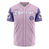 Espeon Pokemon AOP Baseball Jersey AOP Baseball Jersey FRONT Mockup - Anime Jersey Shop