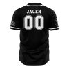Faceless Men of Braavos Jaqen GOT AOP Baseball Jersey AOP Baseball Jersey BACK Mockup - Anime Jersey Shop