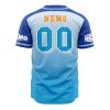 Finding Nemo Disney AOP Baseball Jersey BACK Mockup - Anime Jersey Shop