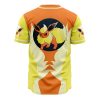 Flareon Pokemon AOP Baseball Jersey AOP Baseball Jersey BACK Mockup 1 - Anime Jersey Shop