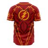 Flash DC Comics AOP Baseball Jersey BACK Mockup - Anime Jersey Shop