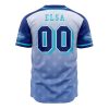 Frozen Disney AOP Baseball Jersey BACK Mockup - Anime Jersey Shop