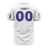 Gintoki and Sadaharu Gintama AOP Baseball Jersey BACK Mockup - Anime Jersey Shop