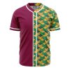 Giyu Tomioka Demon Slayer AOP Baseball Jersey FRONT Mockup - Anime Jersey Shop