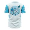 Glaceon Pokemon AOP Baseball Jersey AOP Baseball Jersey BACK Mockup - Anime Jersey Shop
