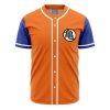 Goku Dragon Ball Z AOP Baseball Jersey FRONT Mockup 1 - Anime Jersey Shop