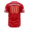 Golden Wind Squad JBA AOP Baseball Jersey BACK Mockup - Anime Jersey Shop