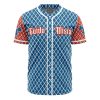 Guido Mista Jojos Bizarre Adventure AOP Baseball Jersey FRONT Mockup - Anime Jersey Shop