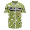 Hashira Gyomei Himejima DS AOP Baseball Jersey AOP Baseball Jersey FRONT Mockup - Anime Jersey Shop