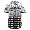 Hashira Shinobu Kocho DS AOP Baseball Jersey AOP Baseball Jersey FRONT Mockup - Anime Jersey Shop