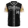 Hashira Tengen Uzui DS AOP Baseball Jersey AOP Baseball Jersey FRONT Mockup - Anime Jersey Shop