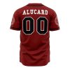 Hellsing Organization AOP Baseball Jersey BACK Mockup - Anime Jersey Shop