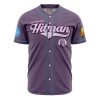Hit DBZ AOP Baseball Jersey AOP Baseball Jersey FRONT Mockup - Anime Jersey Shop