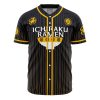 Ichiraku Ramen Naruto AOP Baseball Jersey AOP Baseball Jersey FRONT Mockup - Anime Jersey Shop