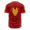 Ironman Marvel AOP Baseball Jersey BACK Mockup 1 - Anime Jersey Shop