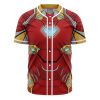 Ironman Marvel AOP Baseball Jersey FRONT Mockup - Anime Jersey Shop