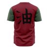 Jiraiya Uniform Naruto AOP Baseball Jersey BACK Mockup - Anime Jersey Shop