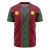 Jiraiya Uniform Naruto AOP Baseball Jersey FRONT Mockup - Anime Jersey Shop