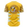 Jolteon Pokemon AOP Baseball Jersey AOP Baseball Jersey BACK Mockup - Anime Jersey Shop