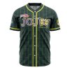 Jolyne Cujoh Stone Ocean JBA AOP Baseball Jersey FRONT Mockup - Anime Jersey Shop