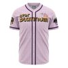 Jotaro Kujo Star Platinum JBA AOP Baseball Jersey FRONT Mockup - Anime Jersey Shop