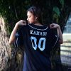 Kamado Demon Slayer Corps Baseball Jersey Back 1 - Anime Jersey Shop