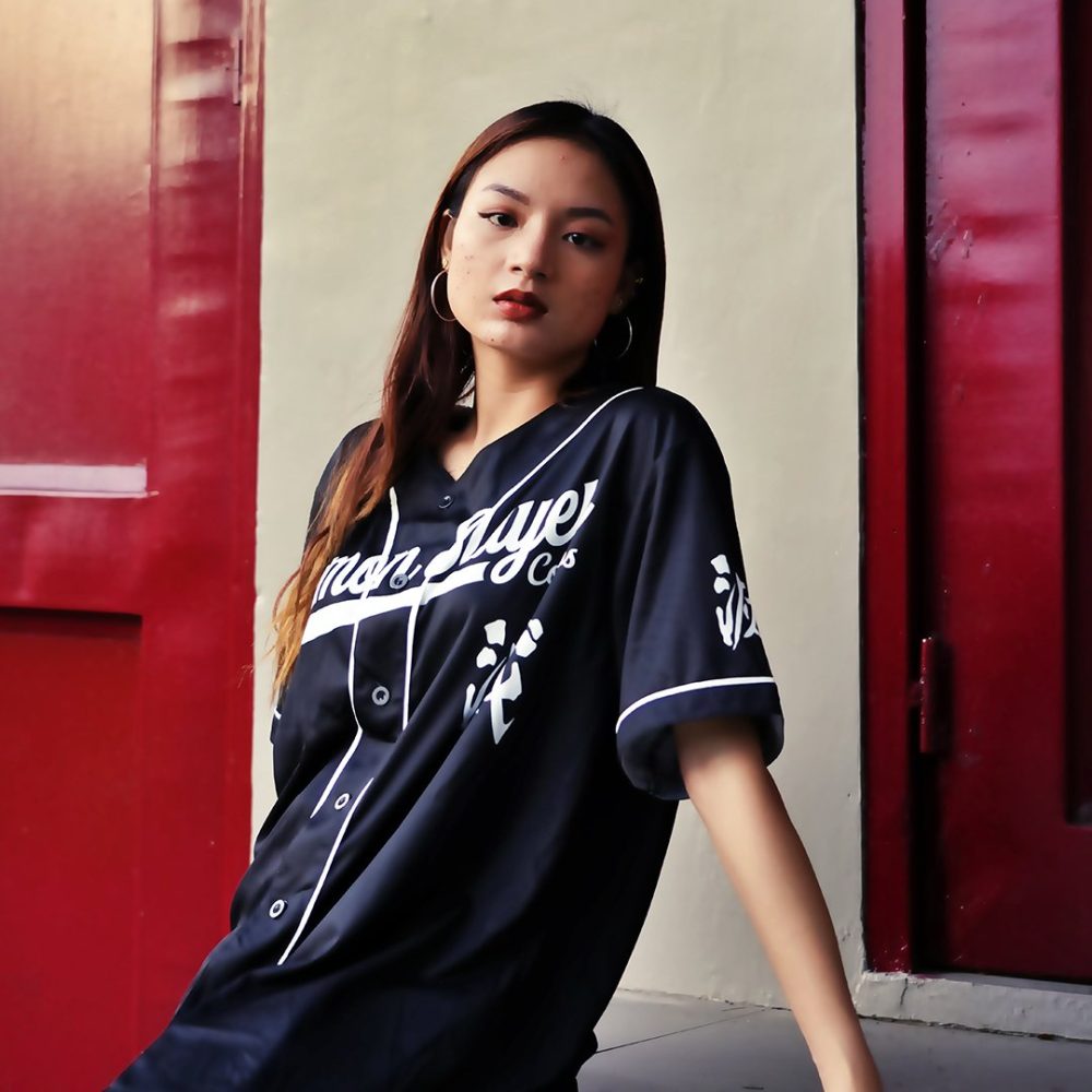 Kamado Demon Slayer Corps Baseball Jersey Front 4 - Anime Jersey Shop