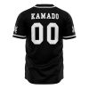 Kamado Demon Slayer Corps AOP Baseball Jersey BACK Mockup - Anime Jersey Shop