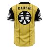 Kanzai HXH AOP Baseball Jersey BACK Mockup - Anime Jersey Shop