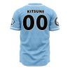 Kitsune Drift Mask Fortnite AOP Baseball Jersey BACK Mockup - Anime Jersey Shop