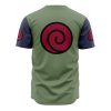 Konohagakure Jounin Uniform Naruto AOP Baseball Jersey BACK Mockup - Anime Jersey Shop