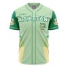 Leafeon Pokemon AOP Baseball Jersey AOP Baseball Jersey FRONT Mockup 1 - Anime Jersey Shop