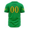 Link Legend of Zelda AOP Baseball Jersey BACK Mockup - Anime Jersey Shop