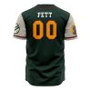 Mandalorians Boba Fett Star Wars AOP Baseball Jersey AOP Baseball Jersey BACK Mockup - Anime Jersey Shop