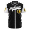 Mastadons Black PR AOP Baseball Jersey AOP Baseball Jersey FRONT Mockup - Anime Jersey Shop