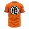 Master Roshi Kame DBZ AOP Baseball Jersey AOP Baseball Jersey BACK Mockup - Anime Jersey Shop