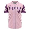 Mew Pokemon AOP Baseball Jersey AOP Baseball Jersey FRONT Mockup - Anime Jersey Shop