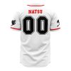 Natsu Dragneel V2 Fairy Tail AOP Baseball Jersey AOP Baseball Jersey BACK Mockup - Anime Jersey Shop