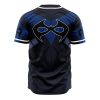 Nightwing DC Comics AOP Baseball Jersey BACK Mockup - Anime Jersey Shop
