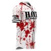 Outbreak HOTD AOP Baseball Jersey SIDE Mockup - Anime Jersey Shop