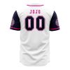 Passione Gang Golden Wind JBA AOP Baseball Jersey AOP Baseball Jersey BACK Mockup - Anime Jersey Shop