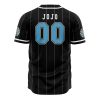 Passione Gang JBA AOP Baseball Jersey AOP Baseball Jersey BACK Mockup - Anime Jersey Shop