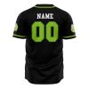 Personalized Cosmic Rick RAM AOP Baseball Jersey BACK Mockup - Anime Jersey Shop