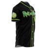 Personalized Cosmic Rick RAM AOP Baseball Jersey SIDE Mockup - Anime Jersey Shop