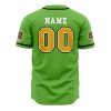 Personalized Cows SP AOP Baseball Jersey BACK Mockup - Anime Jersey Shop