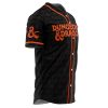 Personalized Dungeons Dragons AOP Baseball Jersey SIDE Mockup - Anime Jersey Shop