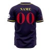Personalized First Outfit Hisoka HXH AOP Baseball Jersey BACK Mockup - Anime Jersey Shop